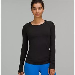 Lululemon black swiftly long sleeve